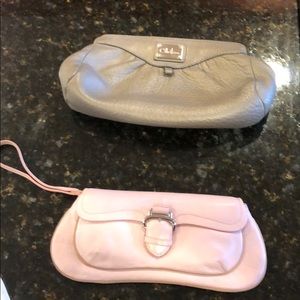 Two Cole Haan Bags - Clutch & Wristlet
